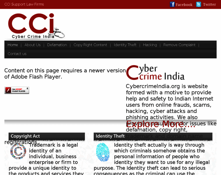 Cybercrimeindia.org thumbnail