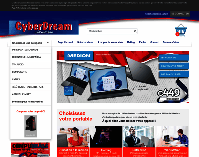 Cyberdream.be thumbnail