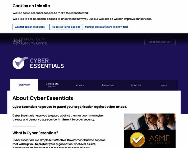 Cyberessentials.org thumbnail