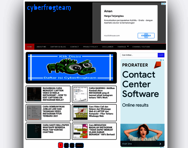 Cyberfrogteam.blogspot.com thumbnail