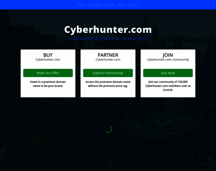 Cyberhunter.com thumbnail