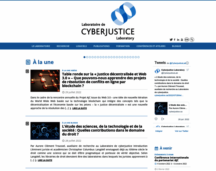 Cyberjustice.ca thumbnail