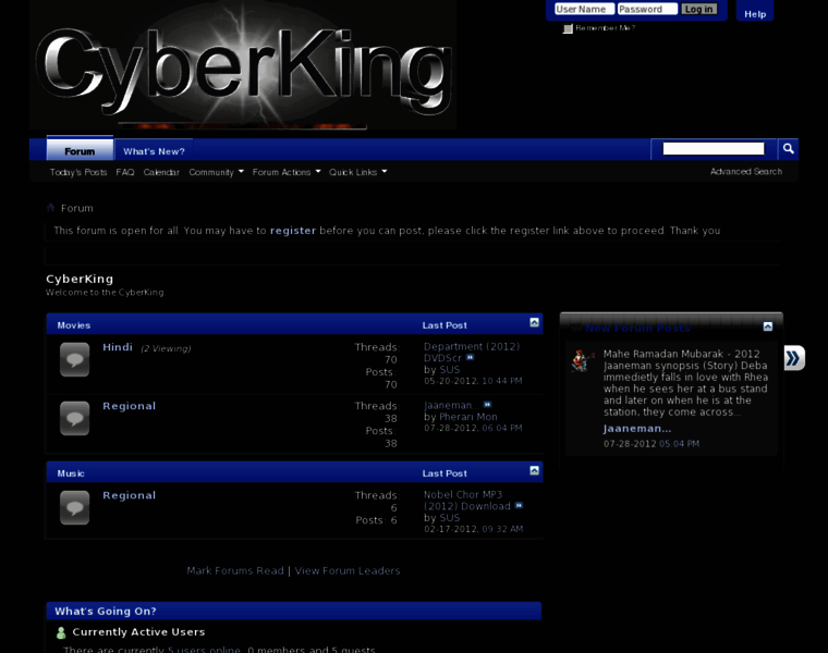 Cyberking.org thumbnail