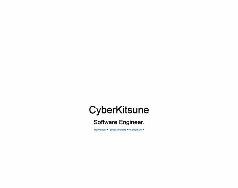 Cyberkitsune.net thumbnail
