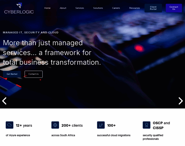 Cyberlogic.co.za thumbnail
