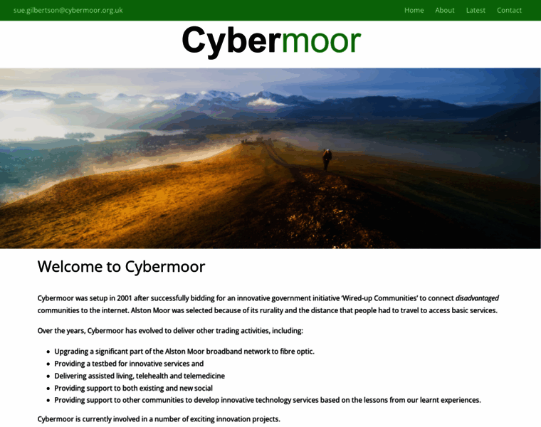 Cybermoor.org thumbnail