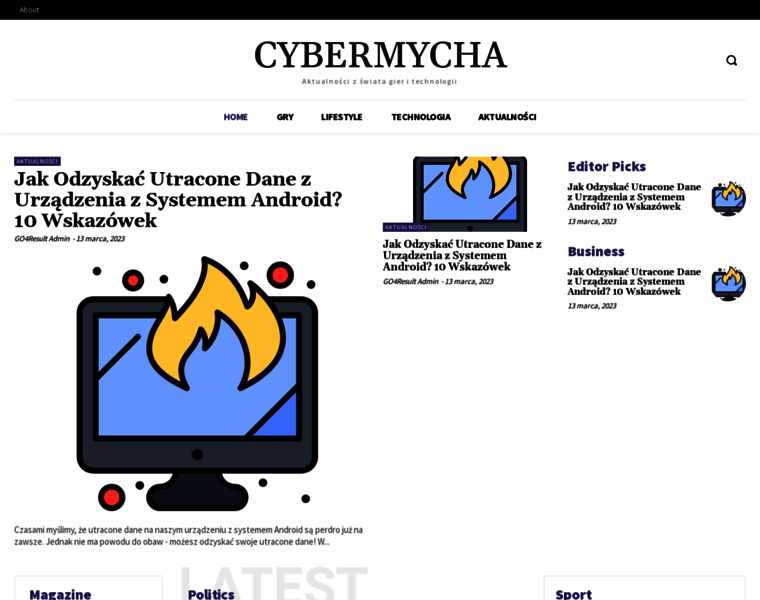 Cybermycha.pl thumbnail