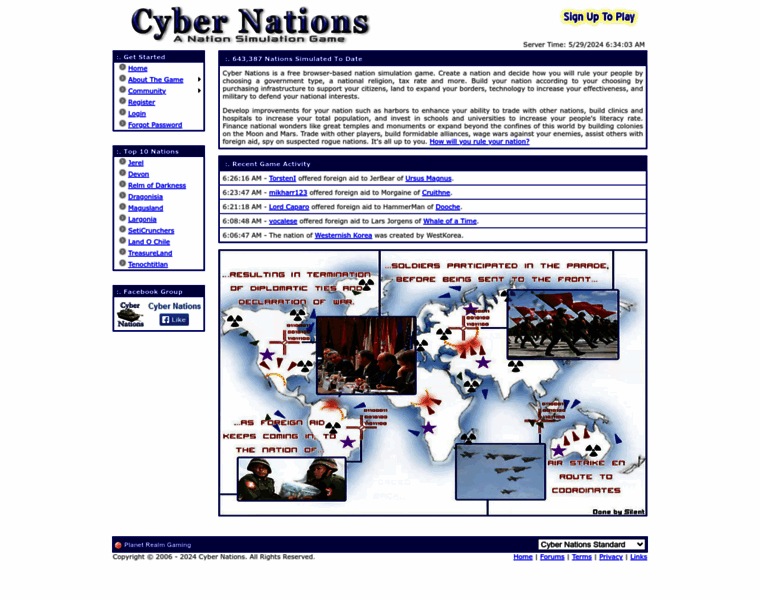 Cybernations.net thumbnail