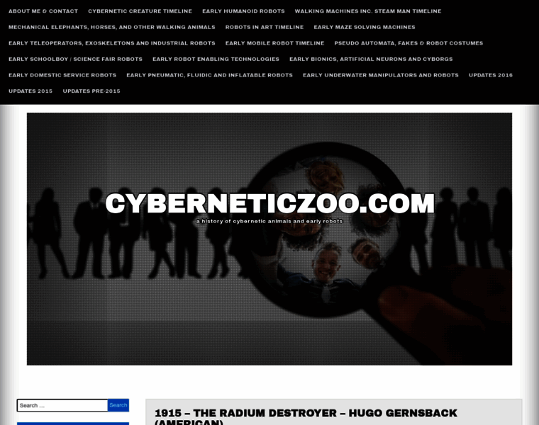 Cyberneticzoo.com thumbnail