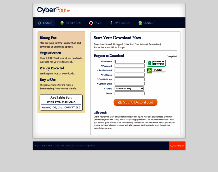Cyberpour.com thumbnail Cyberpour.com thumbnail