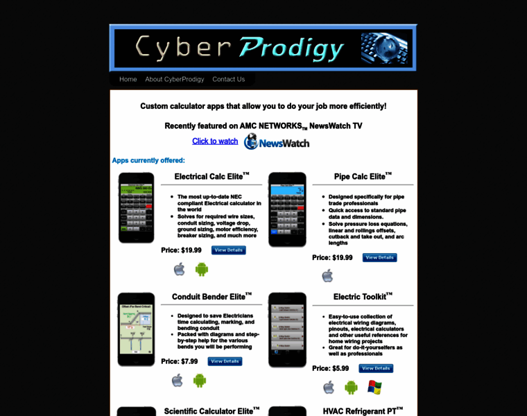 Cyberprodigy.com thumbnail