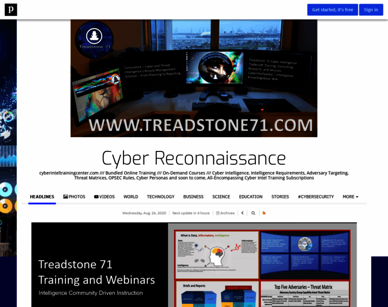 Cyberreconnaissance.com thumbnail