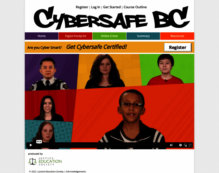 Cybersafebc.ca thumbnail