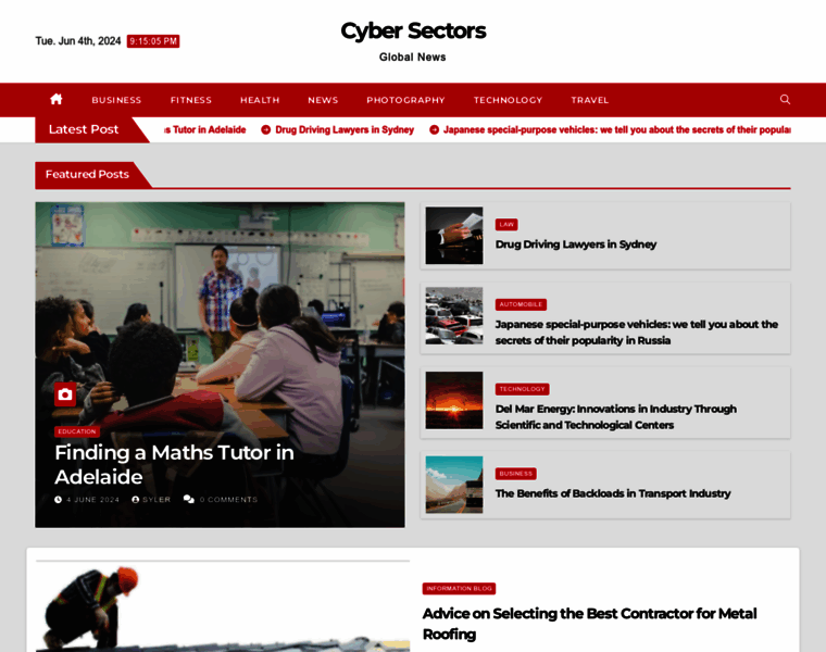 Cybersectors.com thumbnail
