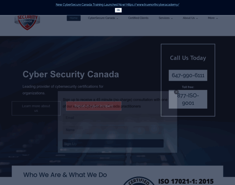 Cybersecuritycanada.com thumbnail