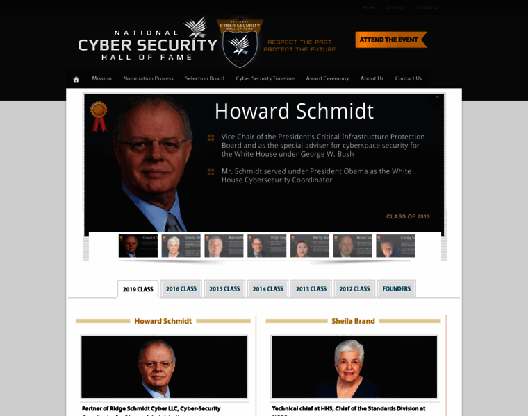 Cybersecurityhalloffame.com thumbnail