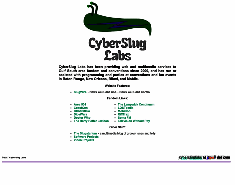 Cyberslug.us thumbnail