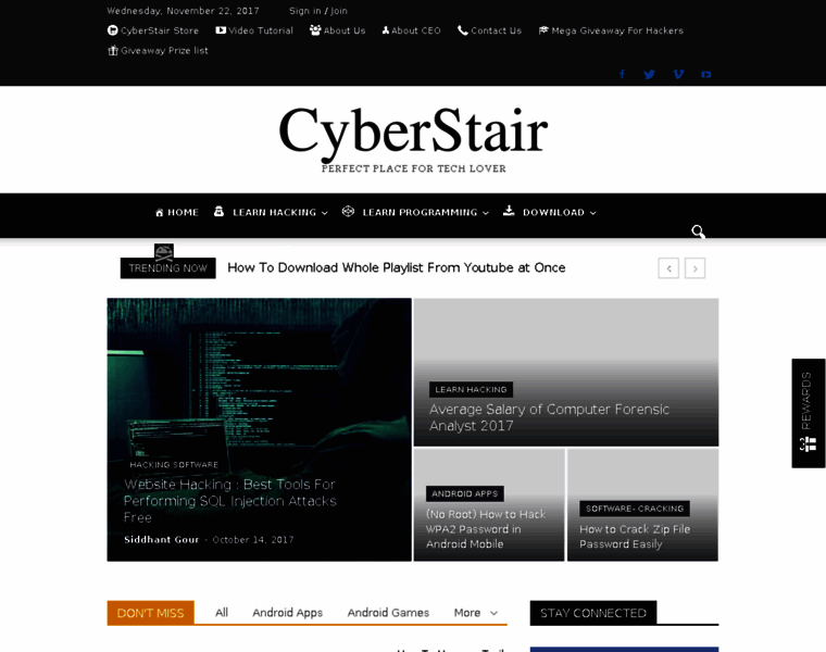 Cyberstair.com thumbnail