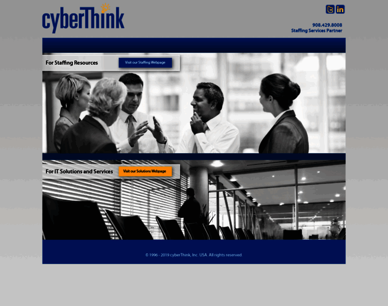 Cyberthinkinfotech.com thumbnail