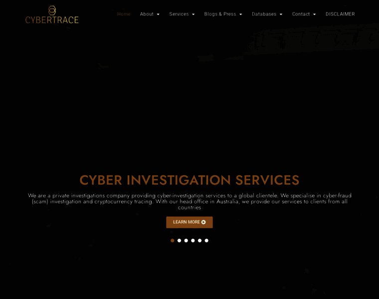 Cybertrace.com.au thumbnail