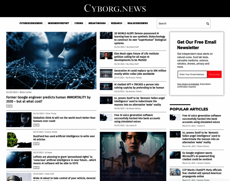 Cyborg.news thumbnail