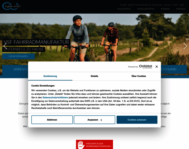 Cycle-union.de thumbnail