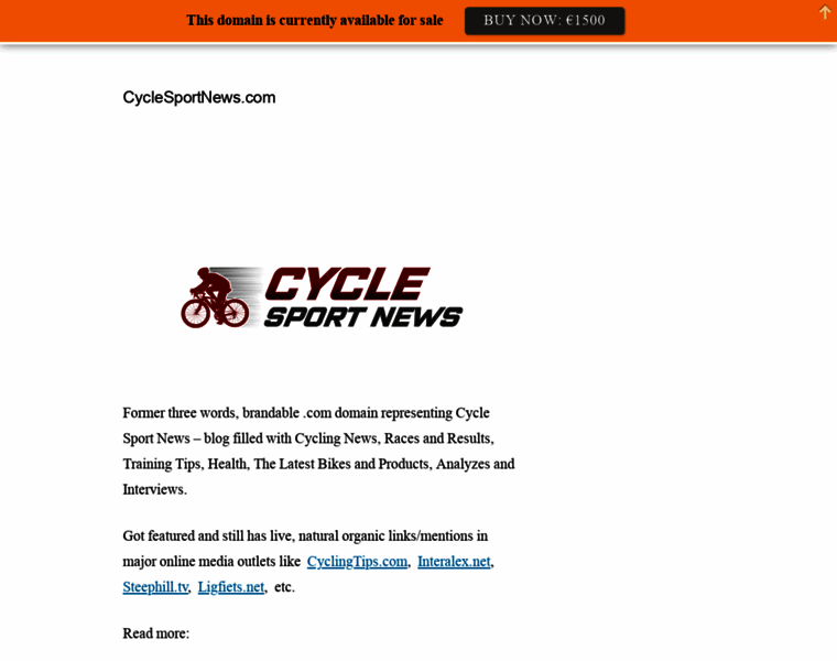 Cyclesportnews.com thumbnail