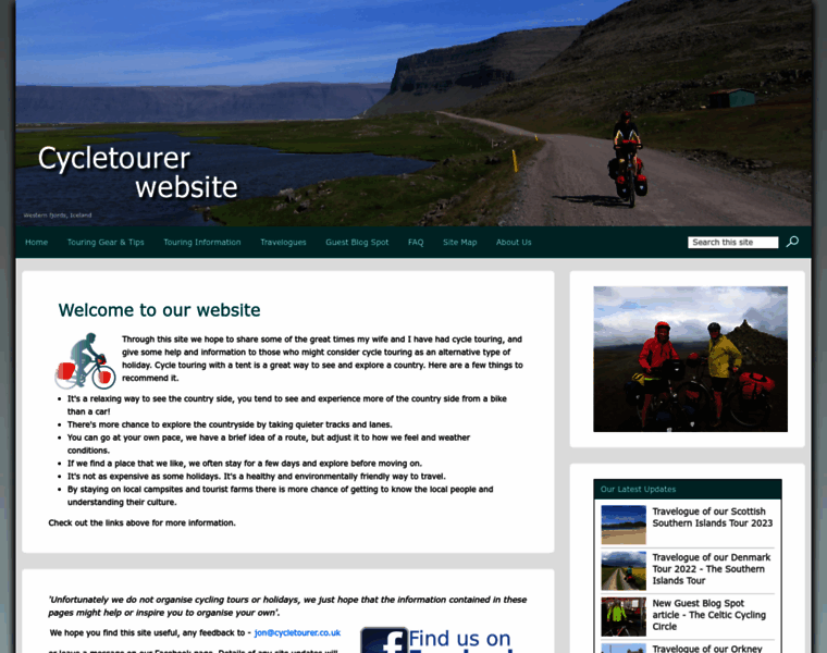 Cycletourer.co.uk thumbnail