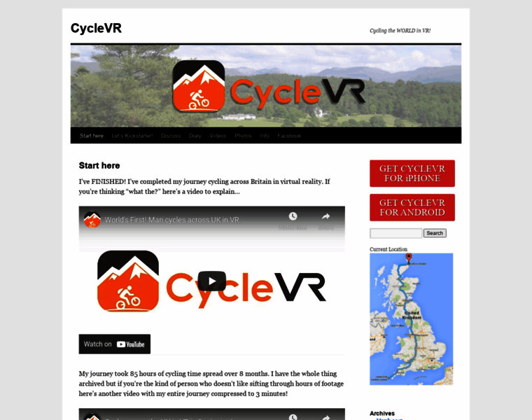 Cyclevr.com thumbnail