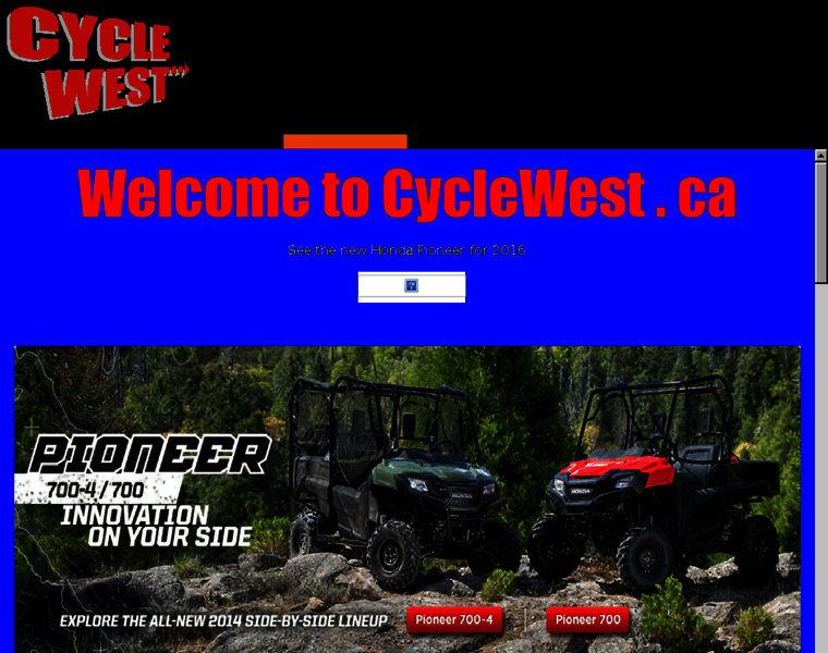 Cyclewest.ca thumbnail