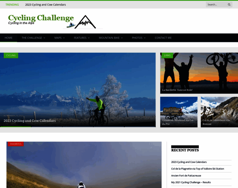 Cycling-challenge.com thumbnail