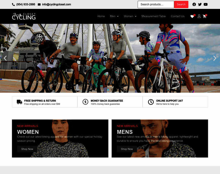 Cyclingcloset.com thumbnail
