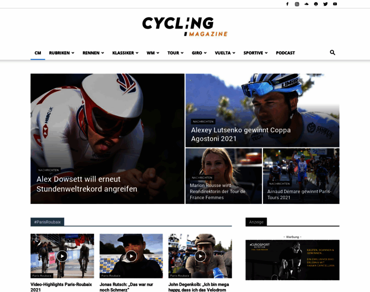 Cyclingmagazine.de thumbnail