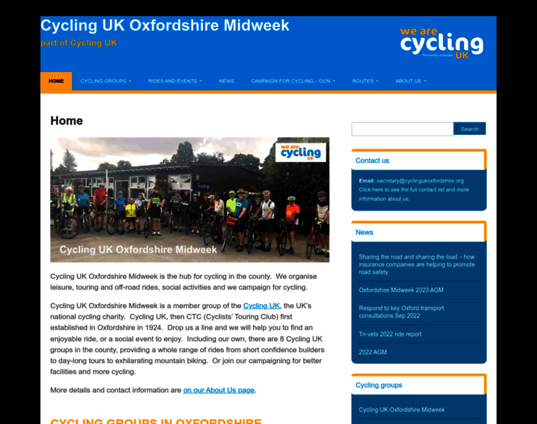 Cyclingukoxfordshire.org thumbnail
