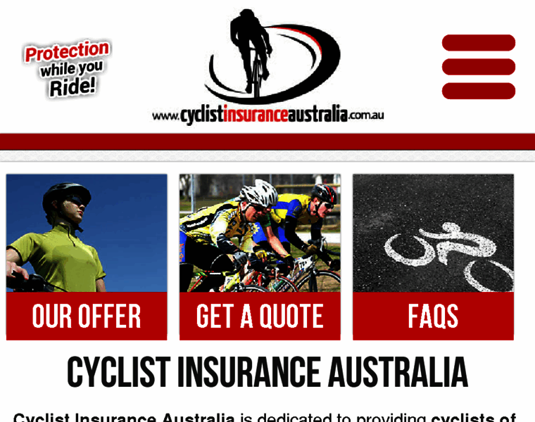 Cyclistinsuranceaustralia.com.au thumbnail