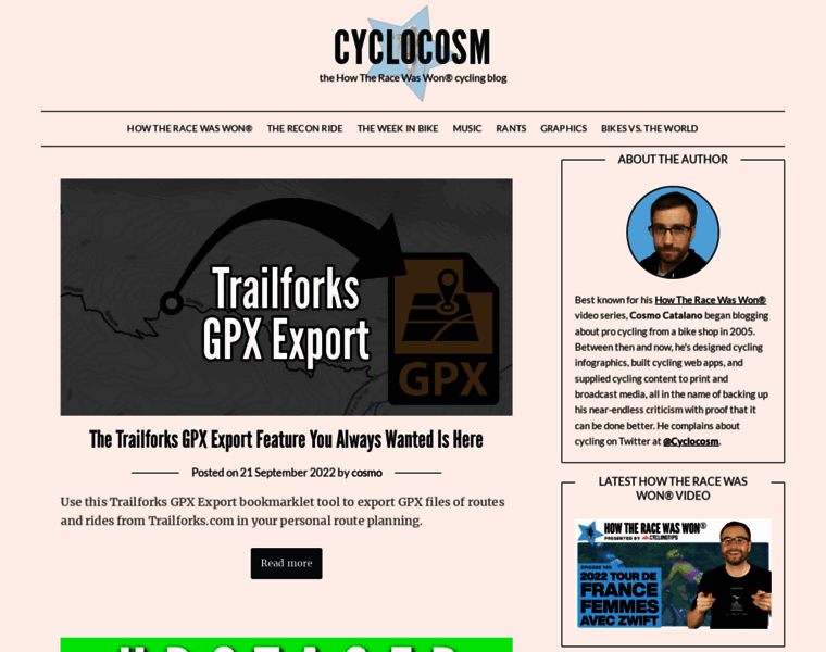 Cyclocosm.com thumbnail