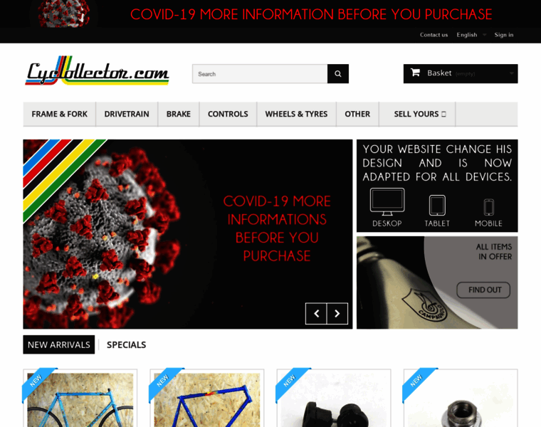 Cyclollector.com thumbnail