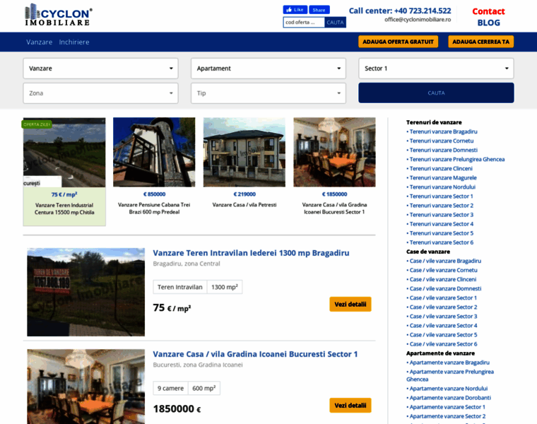 Cyclonimobiliare.ro thumbnail