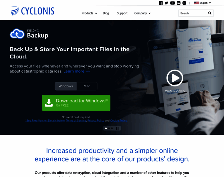 Cyclonis.com thumbnail