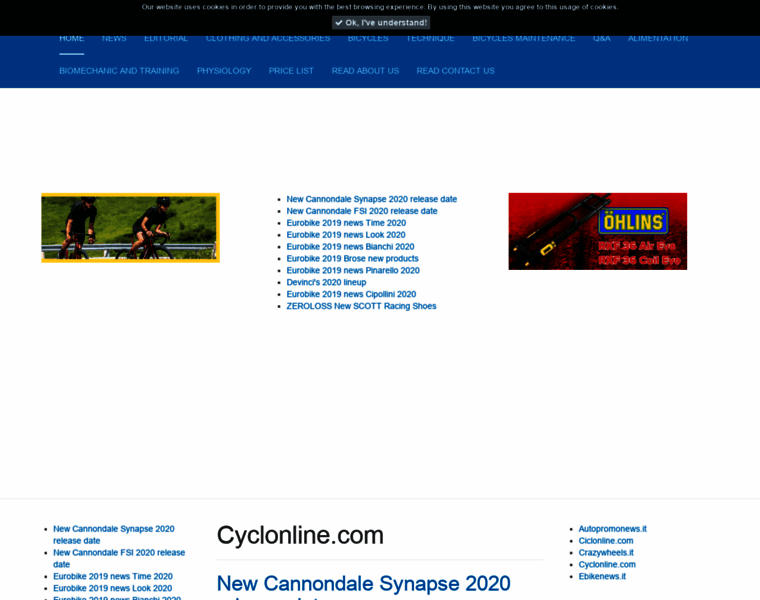 Cyclonline.com thumbnail
