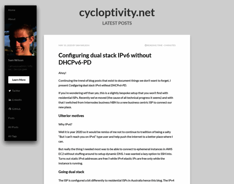 Cycloptivity.net thumbnail