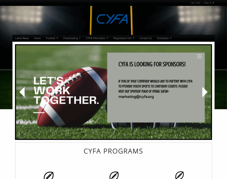 Cyfa.org thumbnail