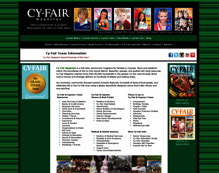 Cyfairmagazine.com thumbnail