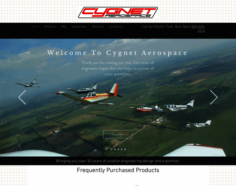 Cygnet-aero.com thumbnail