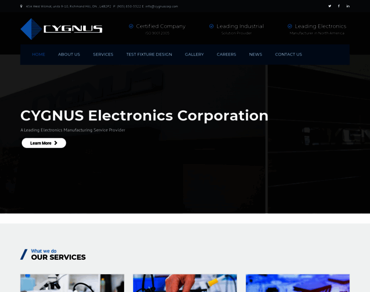 Cygnuscorp.com thumbnail