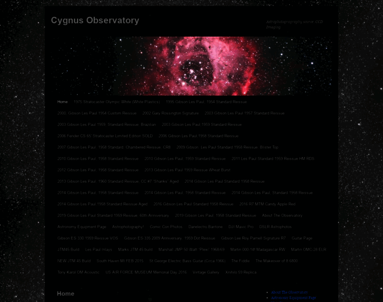 Cygnusobservatory.com thumbnail