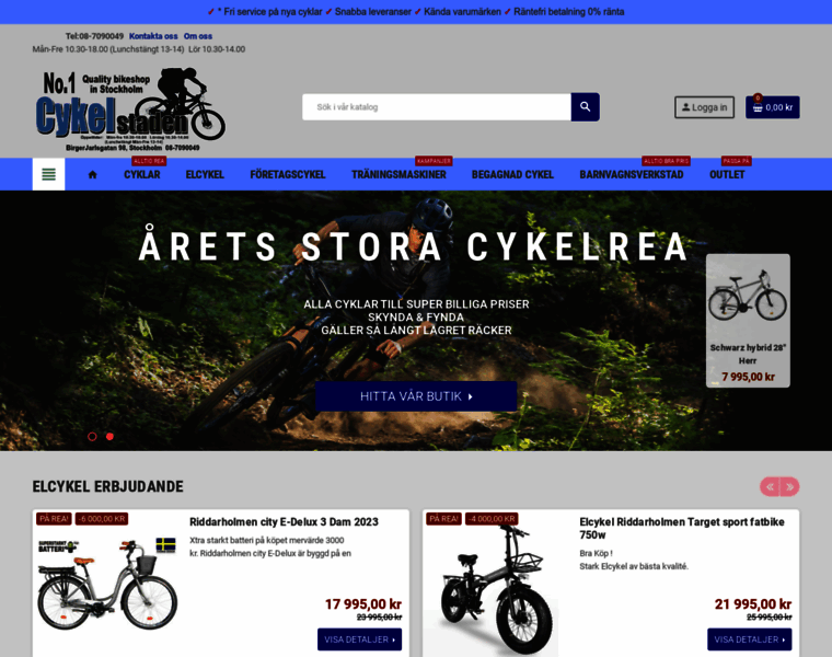 Cykelstaden.se thumbnail