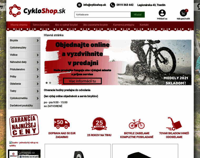 Cykloshop.sk thumbnail