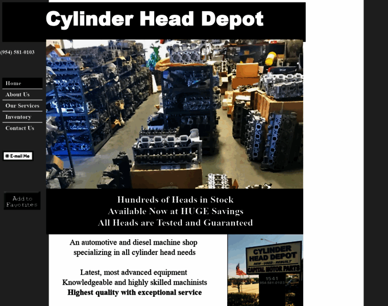 Cylinderheaddepot.com thumbnail