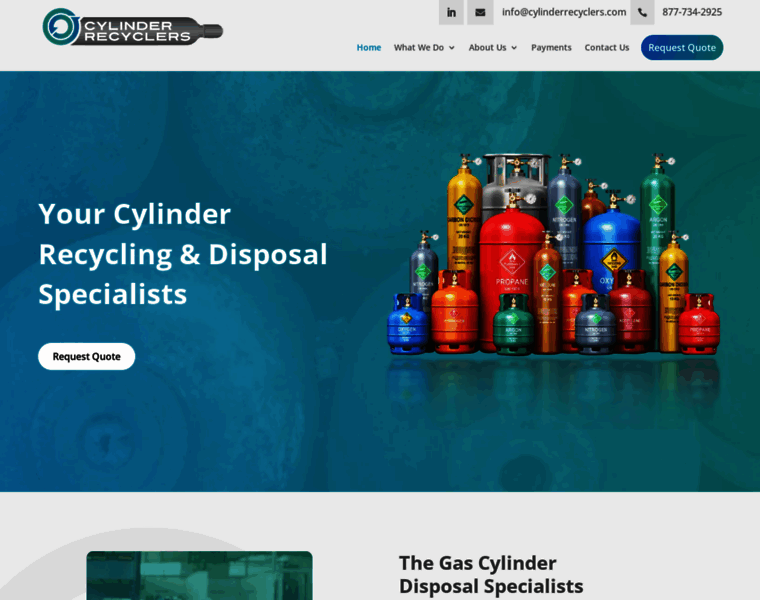 Cylinderrecyclers.com thumbnail